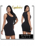 VESTIDO CAPOHEIRA REF VE 2228 NG