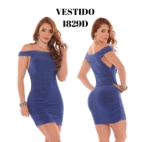 VESTIDO AMERICANO REF 1829D