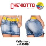 FALDA CHEVIOTTO REF 10218