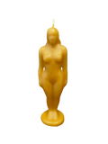 FIGURA DE CERA MUJER MIEL FV26