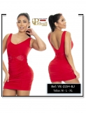 VESTIDO PITBULL REF VE 2254 ROJO