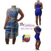 CONJUNTO CATLEYA  MODA REF  2526 -TQ