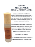 PERFUME ROLL-ON MIEL DE AMOR PF18