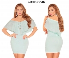 VESTIDO AMERICANO REF D8255LB