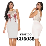 VESTIDO AMERICANO REF GD6058