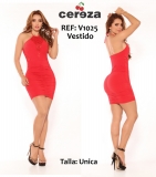 VESTIDO CEREZA REF V1025