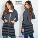 CARDIGAN COLOMBIANO PUNTO APARTE  REF PA0439